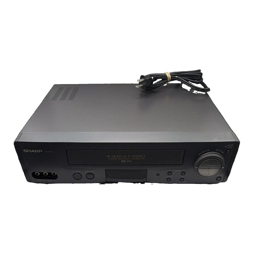 Sharp VC-H973 VC-H973U VHS VCR 4-Head Hi-Fi Stereo Video Cassette Recorder
